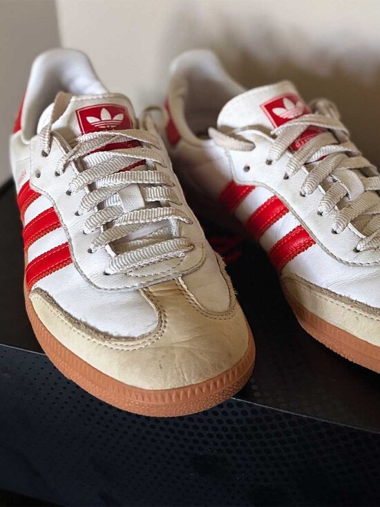 adidas Originals Shoes - Adidas Samba - Red/White
